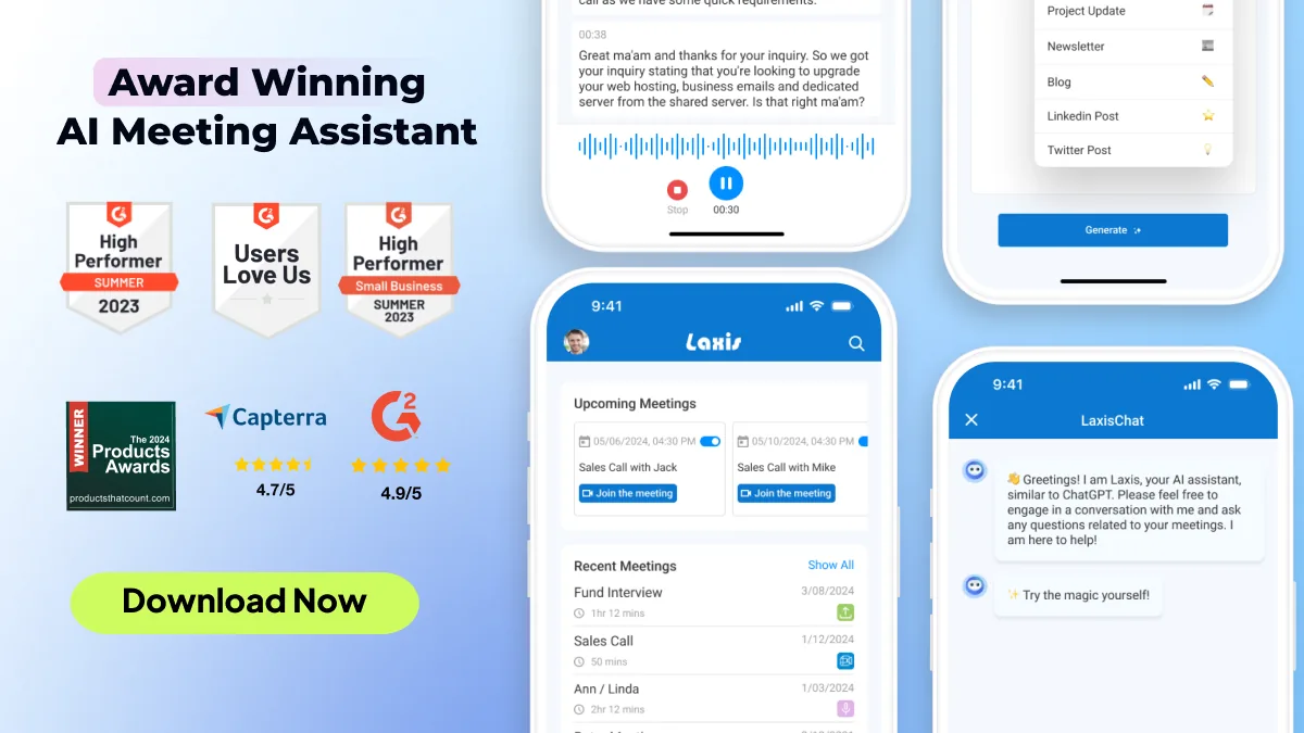 Mobile Meeting Capture: Recording From Your Phone